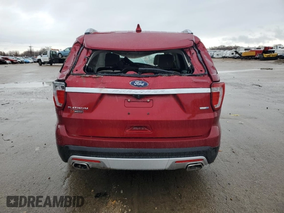 2016 Ford Explorer Platinum with VIN 1FM5K8HT4GGC58404, listed as a Copart auction lot 41991715 with 149,147 mi miles and Salvage title. Bid and sale history available at DreamBid. Image 6.