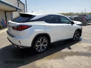 2018 Lexus RX with VIN 2T2BZMCA7JC150877, listed as a Copart auction lot 51517245 with 53,876 mi miles and Salvage Title. Bid and sale history available at carsss.com. Image 3.