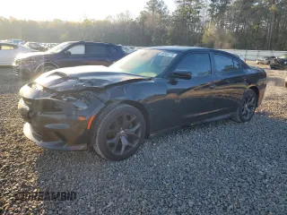2018 Dodge Charger SXT Plus with VIN 2C3CDXHG6JH210275, listed as a Copart auction lot 49353775 with 152,551 mi miles and Salvage Title. Bid and sale history available at carsss.com. Image 1.