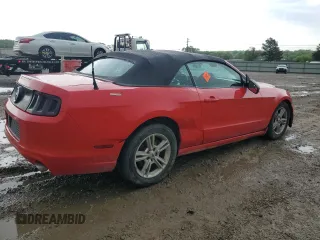 2013 Ford Mustang V6 with VIN 1ZVBP8EM3D5203940, listed as a Copart auction lot 55064825 with 129,334 mi miles and Salvage title. Bid and sale history available at DreamBid. Image 3.