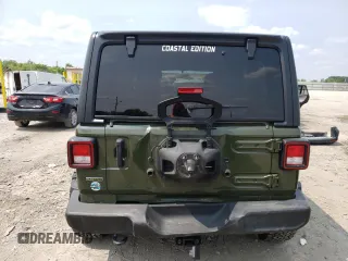 2021 Jeep Wrangler Unlimited Willys с VIN 1C4HJXDM4MW727070, выставлен на аукционе Copart как лот 60461275 с пробегом 42 078 миль миль и Списание • Salvage title. История ставок и продаж доступна на DreamBid. Изображение 6.