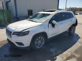 2019 Jeep Cherokee Latitude Plus with VIN 1C4PJLLB4KD340273, listed as a Copart auction lot 48547855 with 68,978 mi miles and Non Repairable. Bid and sale history available at carsss.com. Image 1.
