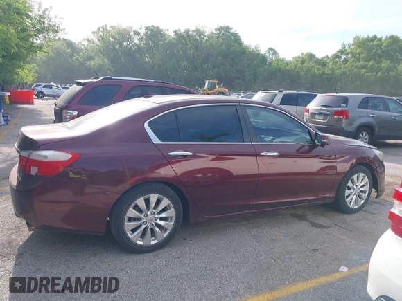 2013 Honda Accord EX-L with VIN 1HGCR2F87DA097551, listed as a IAAI auction lot 42236432 with 185,998 mi miles and . Bid and sale history available at DreamBid. Image 13.