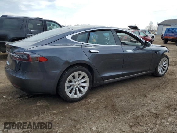 2018 Tesla Model S 75D with VIN 5YJSA1E22JF244421, listed as a Copart auction lot 49509345 with 94,321 mi miles and Clean title. Bid and sale history available at DreamBid. Image 3.
