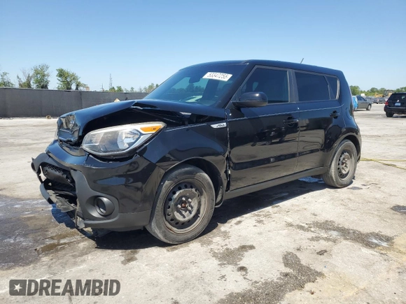 2018 Kia Soul with VIN KNDJN2A24J7523452, listed as a Copart auction lot 53347255 with 48,165 mi miles and Salvage Title. Bid and sale history available at carsss.com. Image 1.