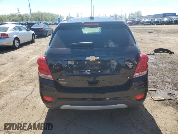 2020 Chevrolet Trax LT with VIN 3GNCJLSB3LL230978, listed as a Copart auction lot 52682414 with 24,483 mi miles and Salvage Title. Bid and sale history available at carsss.com. Image 6.