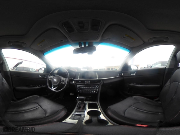 2017 Kia Optima SX with VIN 5XXGW4L21HG145463, listed as a IAAI auction lot 41604494 with 160,228 mi miles. Bid and sale history available at carsss.com. Image 19.