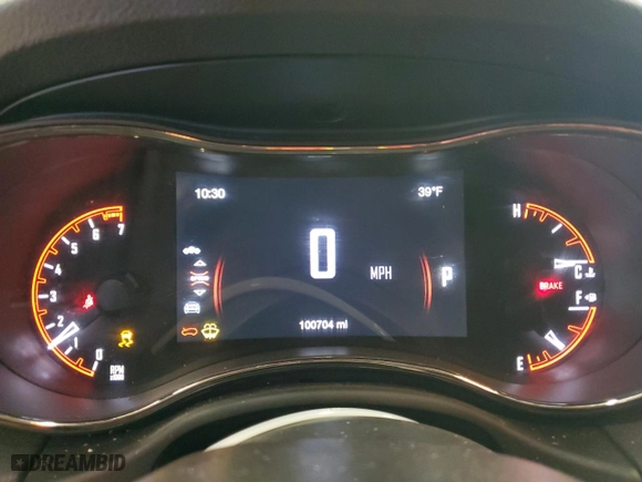 2019 Dodge Durango GT Plus with VIN 1C4RDJDG8KC827349, listed as a Copart auction lot 89244455 with 100,704 mi miles and Clean Title. Bid and sale history available at carsss.com. Image 9.