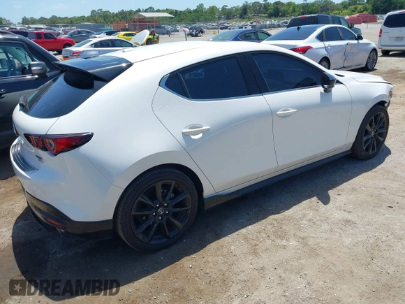 2023 Mazda 3 Premium Plus with VIN JM1BPBNY5P1603562, listed as a IAAI auction lot 42160455 with 24,271 mi miles and . Bid and sale history available at DreamBid. Image 4.