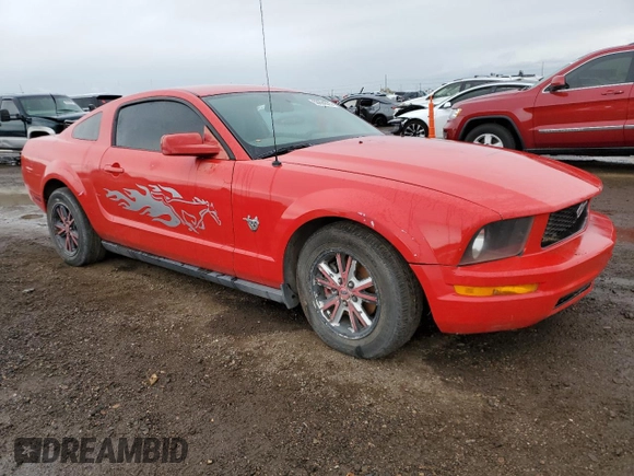 2009 Ford Mustang with VIN 1ZVHT80NX95135438, listed as a Copart auction lot 58694035 with 261,109 mi miles and Clean title. Bid and sale history available at DreamBid. Image 4.
