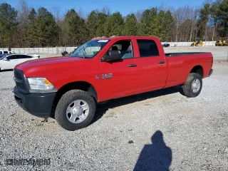 2018 Ram 2500 Tradesman with VIN 3C6UR5HL7JG183291, listed as a Copart auction lot 86952824 with 0 mi miles and Salvage Title. Bid and sale history available at carsss.com. Image 1.