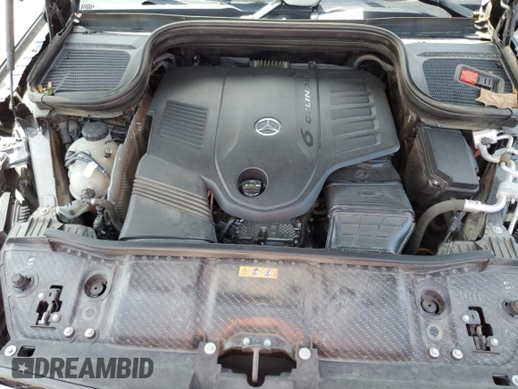 2021 Mercedes-Benz GLS 450 with VIN 4JGFF5KE0MA547652, listed as a Copart auction lot 52721464 with 58,712 mi miles and Salvage Title. Bid and sale history available at DreamBid. Image 12.
