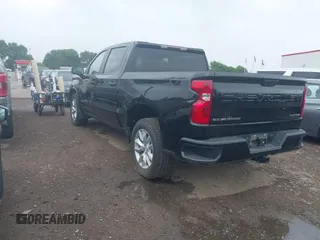 2022 Chevrolet Silverado 1500 Custom with VIN 1GCPABEK4NZ614621, listed as a IAAI auction lot 41943727 with 49,049 mi miles and . Bid and sale history available at DreamBid. Image 3.