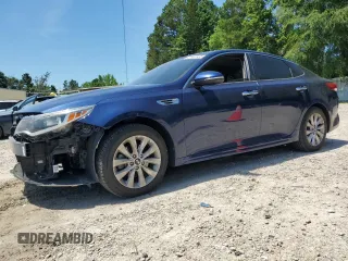 2016 Kia Optima LX with VIN 5XXGT4L33GG006600, listed as a Copart auction lot 61467435 with 92,217 mi miles and Salvage title. Bid and sale history available at DreamBid. Image 1.