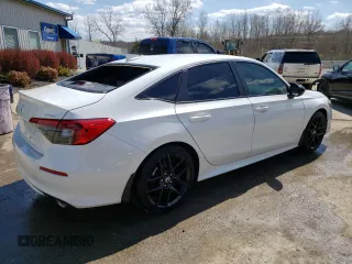2024 Honda Civic Sedan Sport with VIN 2HGFE2F53RH581529, listed as a Copart auction lot 50530015 with 11,017 mi miles and Salvage Title. Bid and sale history available at carsss.com. Image 3.