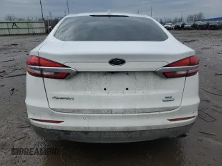 2020 Ford Fusion SE with VIN 3FA6P0HD9LR263756, listed as a Copart auction lot 47646955 with 59,130 mi miles and Salvage Title. Bid and sale history available at carsss.com. Image 6.