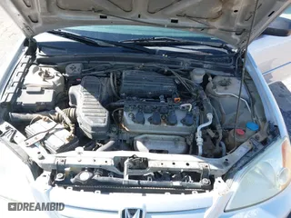 2003 Honda Civic LX with VIN 1HGES16533L014777, listed as a IAAI auction lot 42023277 with 204,094 mi miles. Bid and sale history available at carsss.com. Image 10.