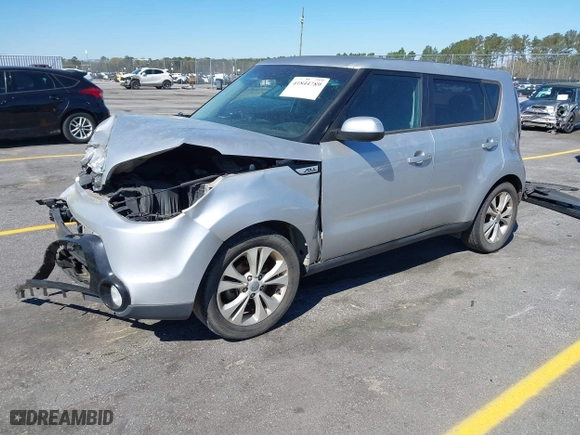 2016 Kia Soul + with VIN KNDJP3A55G7818224, listed as a IAAI auction lot 41844789 with 171,910 mi miles. Bid and sale history available at carsss.com. Image 20.