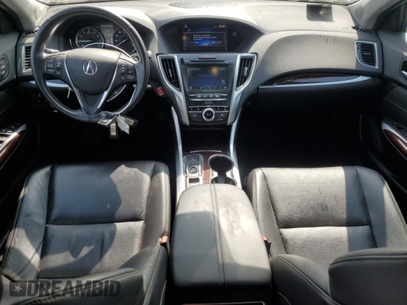 2015 Acura TLX Technology with VIN 19UUB3F52FA007911, listed as a Copart auction lot 53908675 with 119,995 mi miles and Salvage title. Bid and sale history available at DreamBid. Image 8.