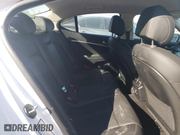 2023 Genesis G70 2.0T with VIN KMTG34TA2PU127340, listed as a Copart auction lot 75685363 with 8,201 mi miles and Non Repairable. Bid and sale history available at DreamBid. Image 10.