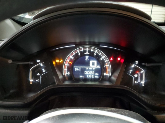 2019 Honda CR-V LX with VIN 2HKRW6H37KH217994, listed as a Copart auction lot 52595475 with 60,659 mi miles and Salvage Title. Bid and sale history available at carsss.com. Image 9.