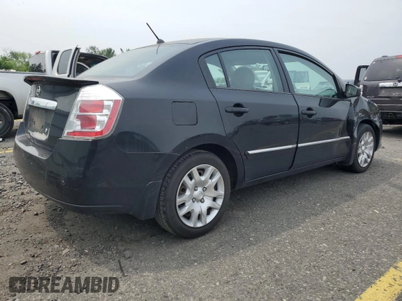 2012 Nissan Sentra S with VIN 3N1AB6AP0CL722043, listed as a Copart auction lot 60908485 with 145,490 mi miles and Salvage title. Bid and sale history available at DreamBid. Image 3.
