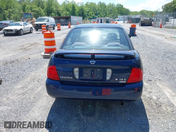 2006 Nissan Sentra S z VIN 3N1CB51DX6L572004, wystawiony jako IAAI lot #42253439 z przebiegiem 221 263 mil mil oraz . Historia ofert i sprzedaży dostępna na DreamBid. Obrazek 16.