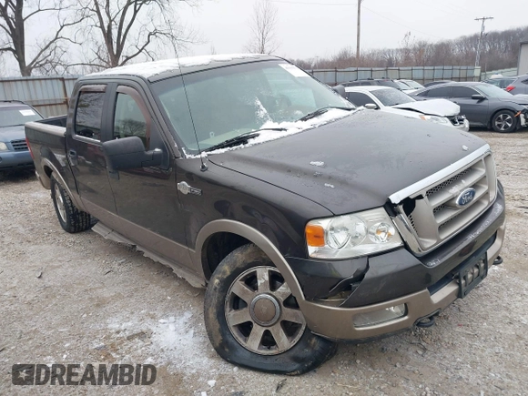 2005 Ford F-150 XLT with VIN 1FTPW14525KB72924, listed as a IAAI auction lot 41559373 with 195,485 mi miles. Bid and sale history available at carsss.com. Image 1.