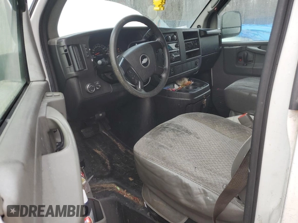 2013 Chevrolet Express Cargo Van with VIN 1GCZGUCGXD1155819, listed as a Copart auction lot 44511495 with 388,439 mi miles and Non Repairable. Bid and sale history available at carsss.com. Image 8.