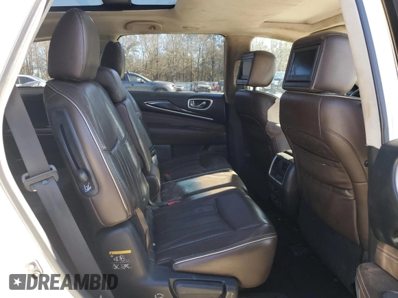 2016 Infiniti QX60 with VIN 5N1AL0MM9GC511705, listed as a Copart auction lot 87433274 with 129,269 mi miles and Salvage Title. Bid and sale history available at DreamBid. Image 11.