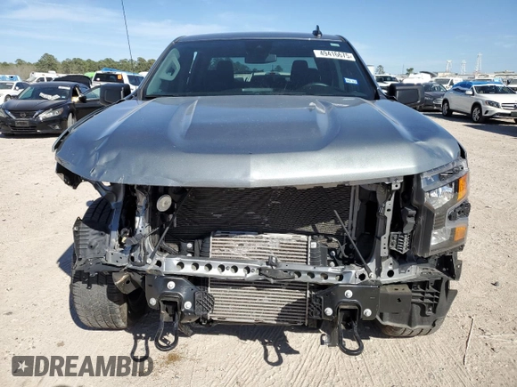 2024 Chevrolet Silverado 1500 Custom with VIN 1GCPABEK2RZ102085, listed as a Copart auction lot 49416675 with Not Provided miles and Salvage Title. Bid and sale history available at DreamBid. Image 5.