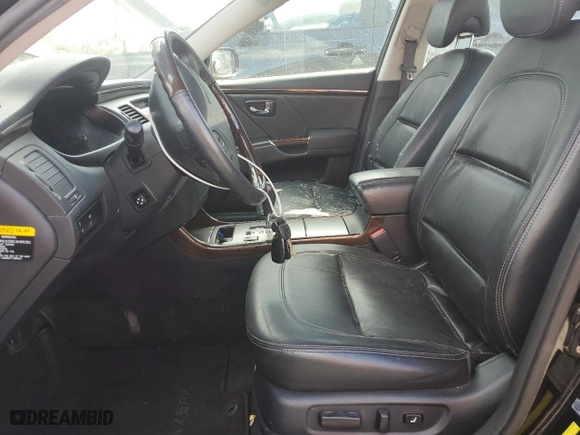 2011 Hyundai Azera Limited with VIN KMHFC4DF3BA537090, listed as a Copart auction lot 74337554 with 0 mi miles and Salvage Title. Bid and sale history available at carsss.com. Image 7.