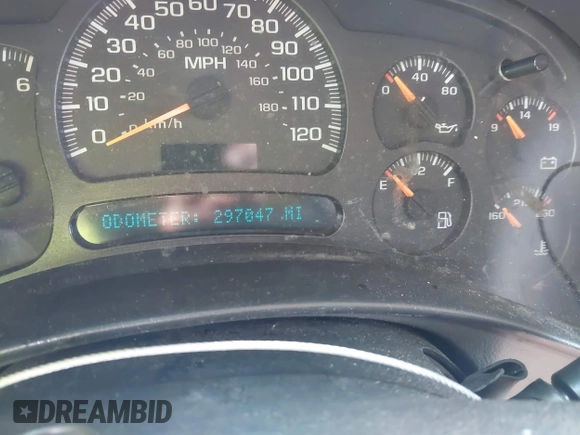 2004 Chevrolet Tahoe Z71 with VIN 1GNEK13Z54R174705, listed as a IAAI auction lot 42414007 with 297,047 mi miles and . Bid and sale history available at DreamBid. Image 7.