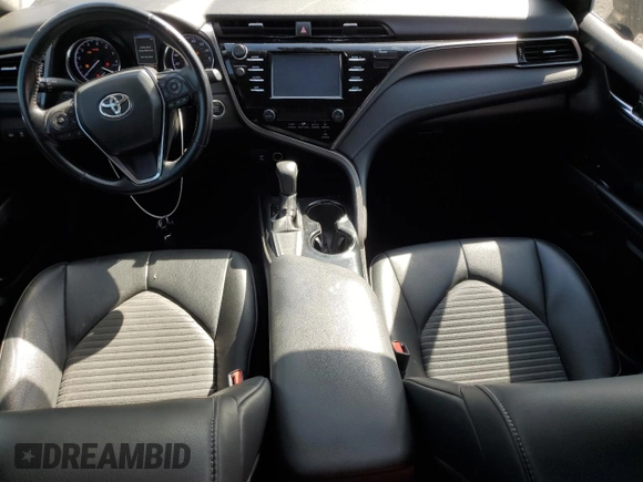2019 Toyota Camry LE with VIN 4T1B11HK4KU695575, listed as a Copart auction lot 52831525 with 121,042 mi miles and Clean Title. Bid and sale history available at carsss.com. Image 8.