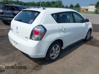 2009 Pontiac Vibe 1SA with VIN 5Y2SP67809Z449108, listed as a IAAI auction lot 42582455 with 178,876 mi miles and . Bid and sale history available at DreamBid. Image 4.