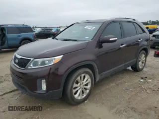 2014 Kia Sorento EX with VIN 5XYKU4A7XEG460347, listed as a Copart auction lot 46109705 with 156,546 mi miles and Clean Title. Bid and sale history available at carsss.com. Image 1.