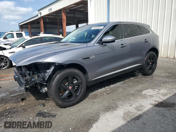 2023 Jaguar F-Pace S with VIN SADCJ2EX0PA714523, listed as a Copart auction lot 48550025 with 18,829 mi miles and Salvage title. Bid and sale history available at DreamBid. Image 1.