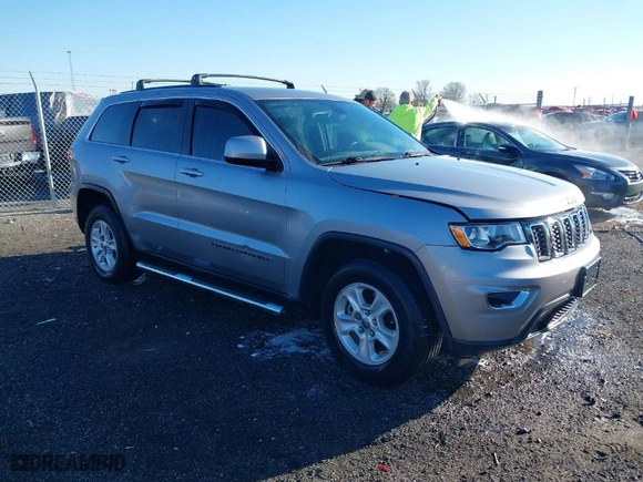 2017 Jeep Grand Cherokee Laredo with VIN 1C4RJEAG3HC890386, listed as a IAAI auction lot 41790836 with 67,166 mi miles. Bid and sale history available at carsss.com. Image 1.