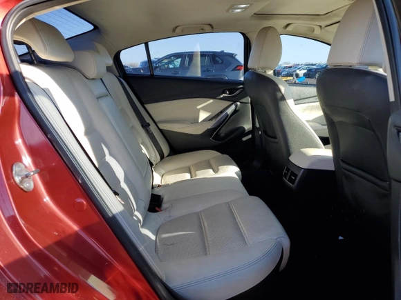 2017 Mazda Mazda6 Grand Touring with VIN JM1GL1W50H1142658, listed as a Copart auction lot 47948145 with 180,582 mi miles and Salvage Title. Bid and sale history available at carsss.com. Image 10.