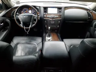 2011 Infiniti QX56 7-passenger with VIN JN8AZ2NE9B9006375, listed as a Copart auction lot 72799494 with 185,281 mi miles and Salvage Title. Bid and sale history available at carsss.com. Image 8.