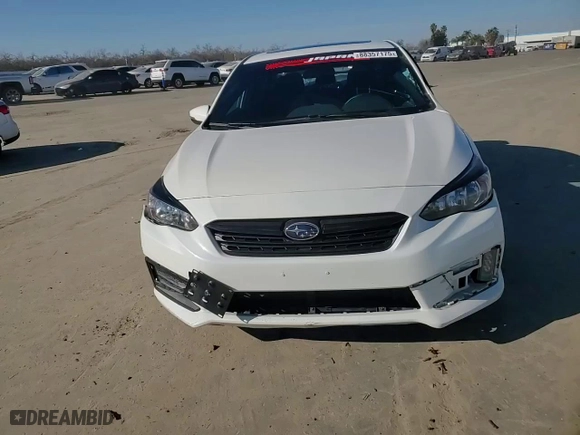 2020 Subaru Impreza Sport with VIN 4S3GKAM63L3603220, listed as a Copart auction lot 88357175 with 38,521 mi miles and Salvage Title. Bid and sale history available at carsss.com. Image 10.