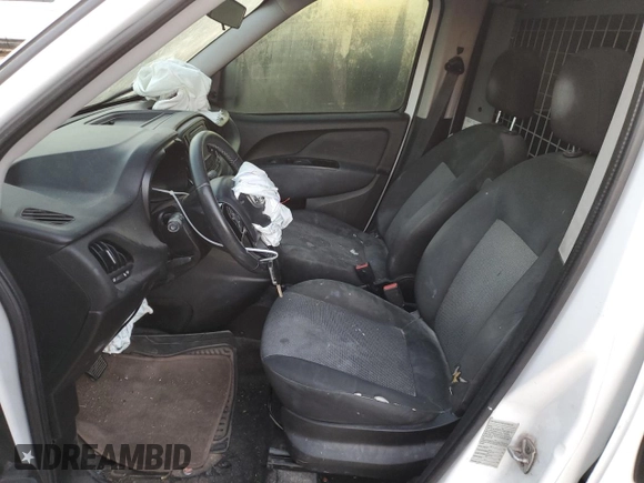 2015 Ram ProMaster City Cargo Tradesman with VIN ZFBERFAT4F6A78560, listed as a Copart auction lot 73198014 with 209,098 mi miles and Salvage Title. Bid and sale history available at carsss.com. Image 7.