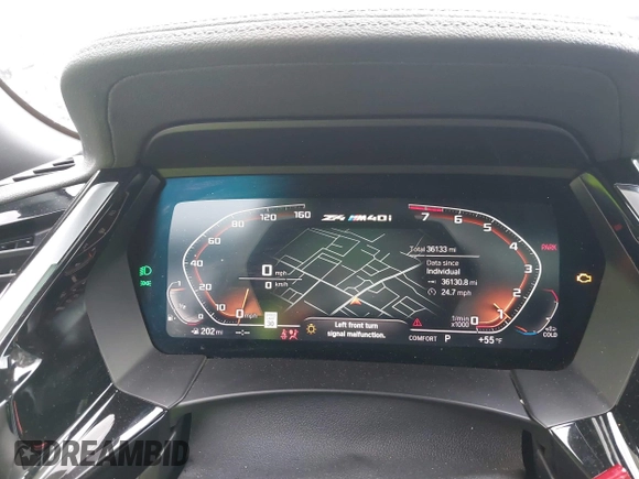 2020 BMW Z4 sDriveM40i z VIN WBAHF9C05LWW41161, wystawiony jako IAAI lot #41505170 z przebiegiem 36 133 mil mil oraz . Historia ofert i sprzedaży dostępna na DreamBid. Obrazek 7.