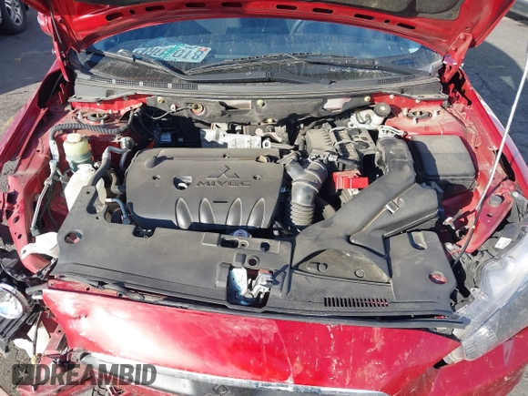 2015 Mitsubishi Lancer SE with VIN JA32V2FW7FU024779, listed as a IAAI auction lot 40681839 with Not Provided miles. Bid and sale history available at carsss.com. Image 10.