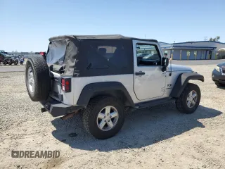 2008 Jeep Wrangler X with VIN 1J4FA24198L508543, listed as a Copart auction lot 51365015 with 82,142 mi miles and Salvage Title. Bid and sale history available at DreamBid. Image 3.
