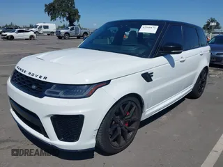 2020 Land Rover Range Rover Sport SVR with VIN SALWZ2RE3LA899227, listed as a IAAI auction lot 42368175 with 63,794 mi miles and . Bid and sale history available at DreamBid. Image 2.