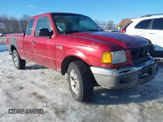 2003 Ford Ranger XL Fleet with VIN 1FTZR15E83TA48100, listed as a IAAI auction lot 41654484 with 96,820 mi miles. Bid and sale history available at carsss.com. Image 1.