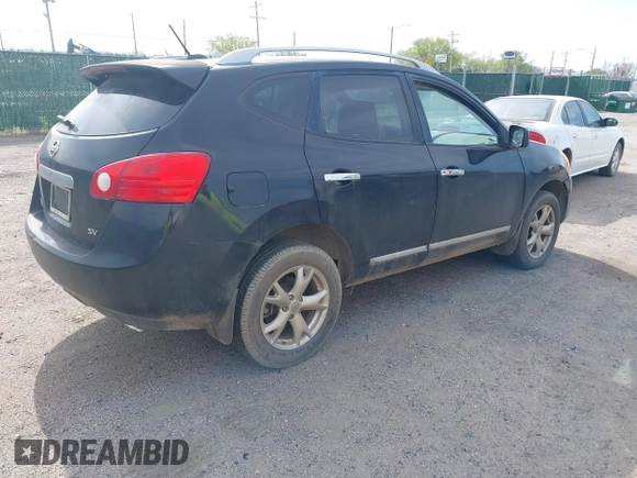 2011 Nissan Rogue SV with VIN JN8AS5MT8BW167419, listed as a IAAI auction lot 42002578 with 170,443 mi miles. Bid and sale history available at carsss.com. Image 4.