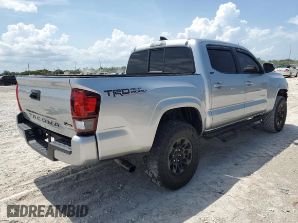 2022 Toyota Tacoma SR with VIN 3TYAX5GN2NT045965, listed as a Copart auction lot 58240835 with 54,231 mi miles and Salvage title. Bid and sale history available at DreamBid. Image 3.