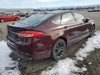 2018 Ford Fusion SE with VIN 3FA6P0T99JR115591, listed as a Copart auction lot 43959495 with 132,245 mi miles and Clean Title. Bid and sale history available at carsss.com. Image 3.